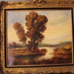 408 9226 OIL PAINTING